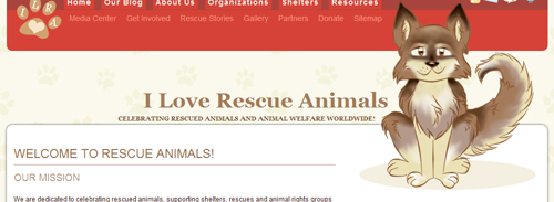 I Love Rescue Animals