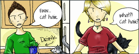 The Family Menagerie Cat Comic