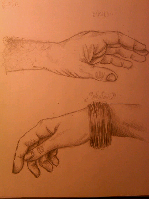 Hand Study - Male vs Female